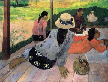 Siesta Beitrag Impressionismus Primitivismus Paul Gauguin Ölgemälde